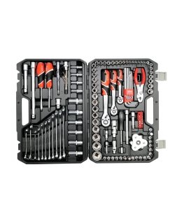 YATO TOOL SET 126 pcs. 1/2" / 3/8" / 1/4" 38875