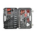 YATO TOOL SET 126 pcs. 1/2" / 3/8" / 1/4" 38875
