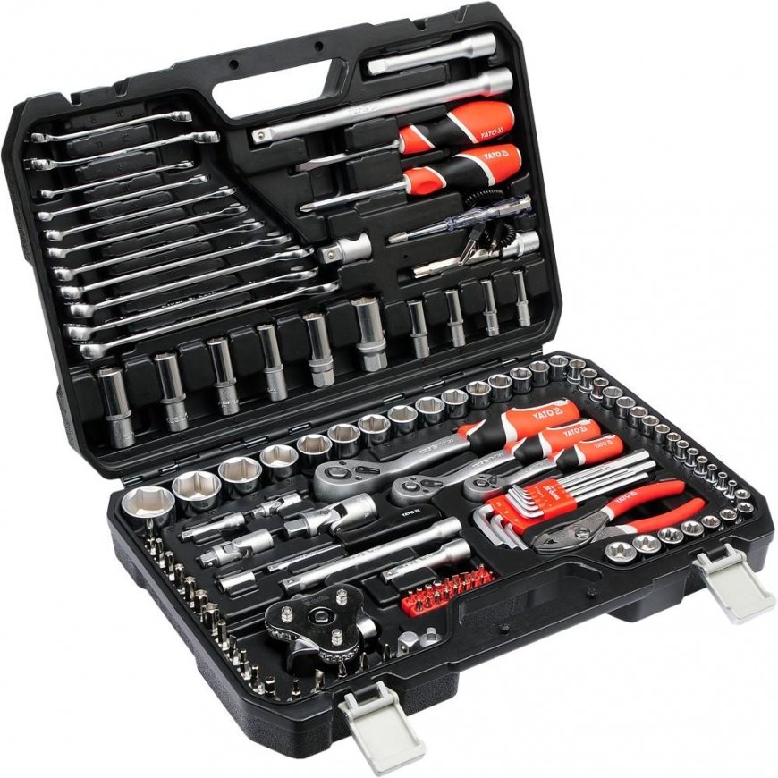 YATO TOOL SET 126 pcs. 1/2" / 3/8" / 1/4" 38875 – 2