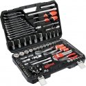 YATO TOOL SET 126 pcs. 1/2" / 3/8" / 1/4" 38875
