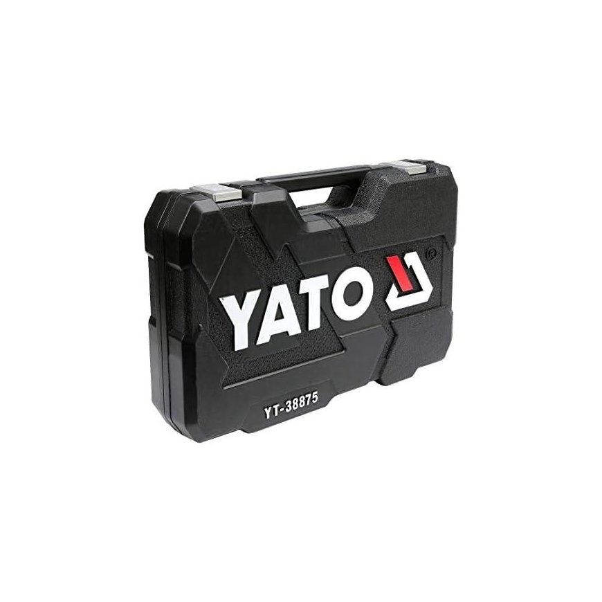 YATO TOOL SET 126 pcs. 1/2" / 3/8" / 1/4" 38875 – 5