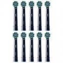 Dantų šepetėlis Oral-B Aufsteckbürsten juodas Pro CrossAction 10er Dantų šepetėlis Oral-B Aufsteckbürsten juodas Pro CrossAction 10er
