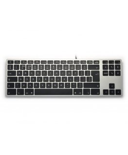 Matias Klaviatūra aliuminio Mac Tenkeyless RGB Kosminė pilka