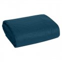 Eurofirany DESIGN 91 BONI / 6 Bedspread, quilted by hot pressing with leaf pattern, 170X210 cm, color: blue Bedspread