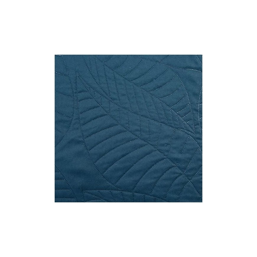 Eurofirany DESIGN 91 BONI / 6 Bedspread, quilted by hot pressing with leaf pattern, 170X210 cm, color: blue Bedspread – 5