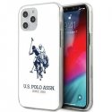 Case US Polo Assn US Polo USHCP12MTPUHRWH iPhone 12/12 Pro 6.1" White / White Glossy Large Logo Case US Polo Assn US Polo USHCP12MTPUHRWH iPhone 12/12 Pro 6.1" White / White Glossy Large Logo