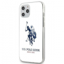 Case US Polo Assn US Polo USHCP12MTPUHRWH iPhone 12/12 Pro 6.1" White / White Glossy Large Logo Case US Polo Assn US Polo USHCP12MTPUHRWH iPhone 12/12 Pro 6.1" White / White Glossy Large Logo