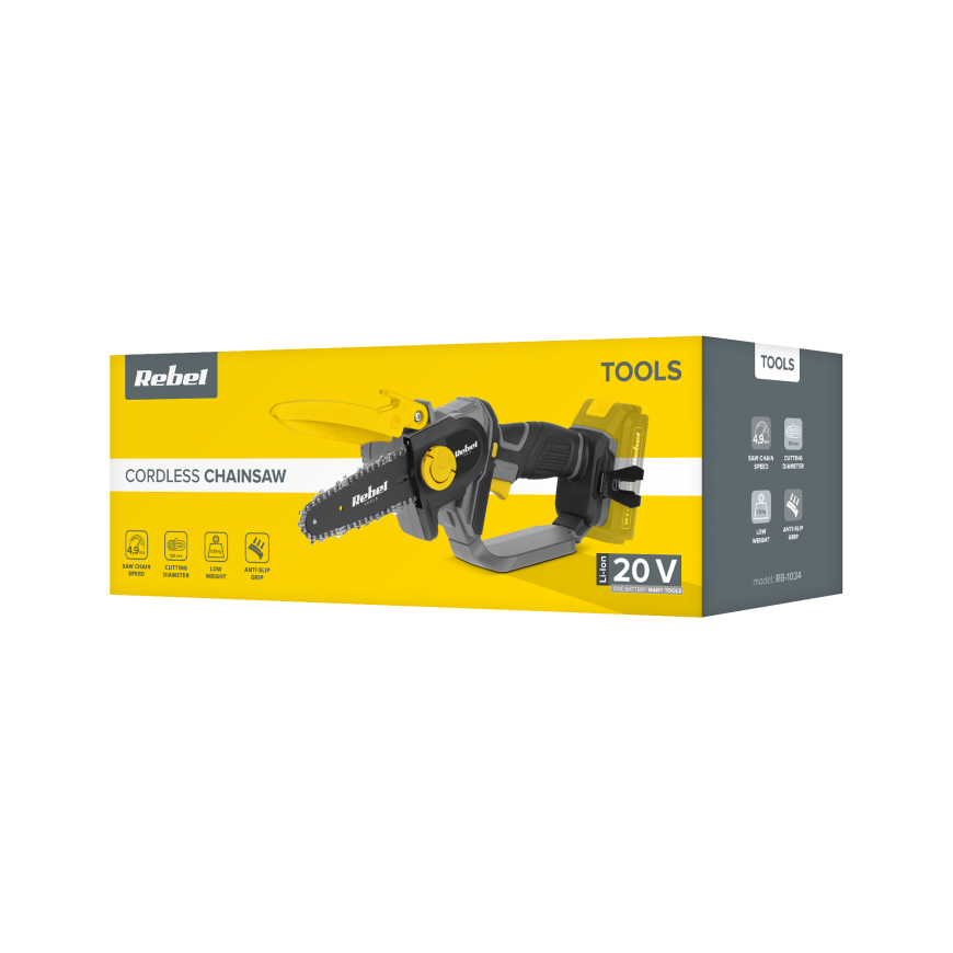 Rebel Piła chain battery 20V – 2