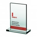 Tryumf Engraved glass trophy + paint filler Tryumf Engraved glass trophy + paint filler