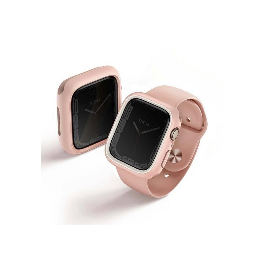 Uniq Apple Watch 4/5/6/7/8/SE Screen Frame, Pink, 44/45mm – 2