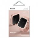 Uniq Išmaniojo laikrodžio Apple Watch 4/5/6/7/8/SE ekrano rėmelis, Rožinės spalvos, 44/45mm Uniq Išmaniojo laikrodžio Apple Watch 4/5/6/7/8/SE ekrano rėmelis, Rožinės spalvos, 44/45mm