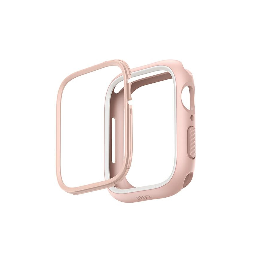Uniq Apple Watch 4/5/6/7/8/SE Screen Frame, Pink, 44/45mm – 5