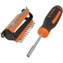 Screwdriver-bit holder with 33 pieces of Truper® bits Screwdriver-bit holder with 33 pieces of Truper® bits