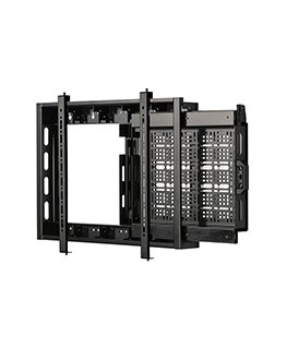 B-Tech BT7883 monitoriaus laikiklis arba stovas 177,8 cm (70") Juoda Siena