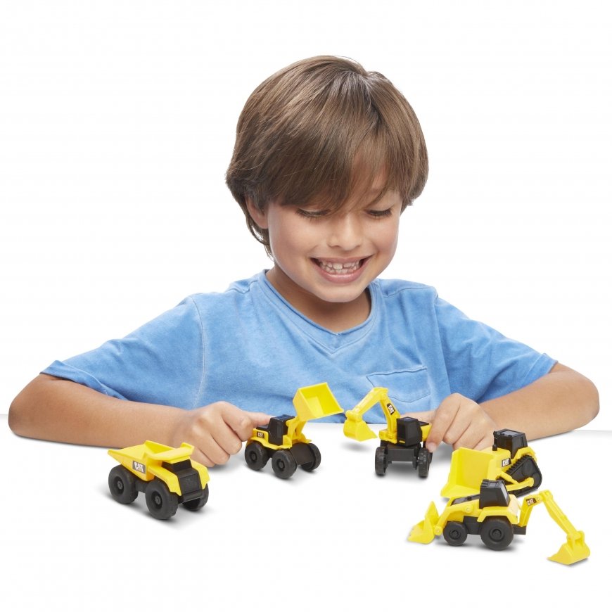 FUNRISE CAT Mini mašinėlės, 5 vnt. – 2