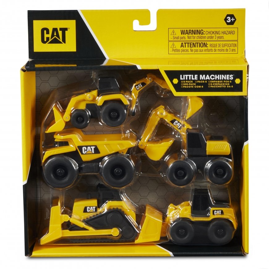 FUNRISE CAT Mini mašinėlės, 5 vnt. – 5