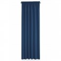 Eurofirany RITA Night curtain made of smooth fabric, 140X270 cm, strip / tunnel / hooks, color: blue Eurofirany RITA Night curtain made of smooth fabric, 140X270 cm, strip / tunnel / hooks, color: blue