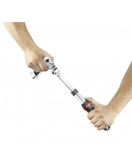 Dustproof 1/2" Extended Tilt Ratchet, With Bracket Telescopic 304-437mm, 72 Teeth, FACOM [SXL.171PB]