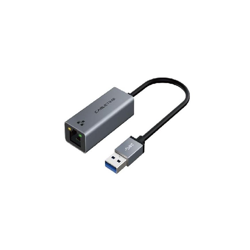 Extra Digital Adapter USB3.0 A-RJ45, 1000Mbps, 0.15m