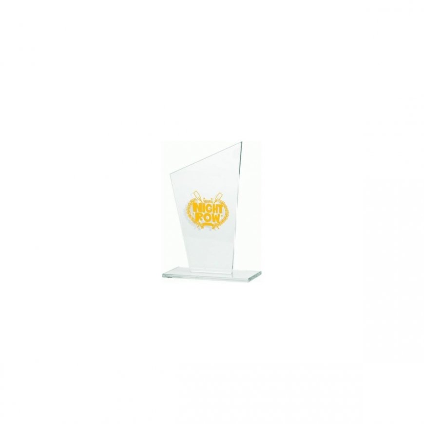 Tryumf Engraved glass trophy + paint filler – 2