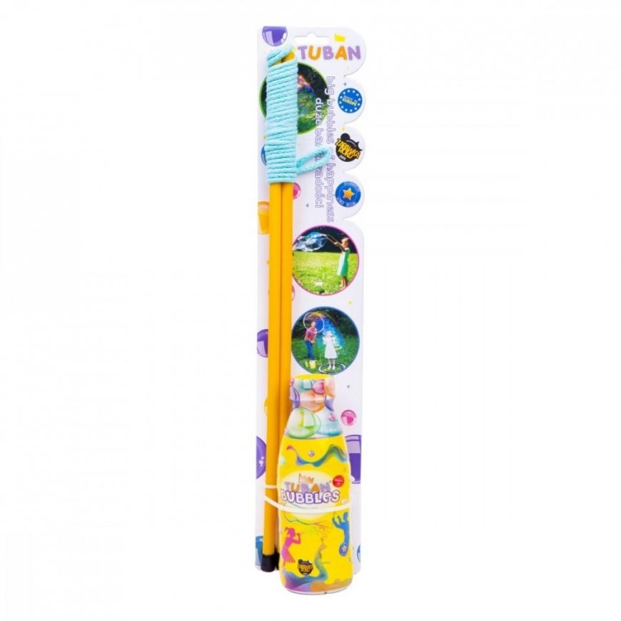 Tuban Giant bubble stick (50 cm) + Soap bubble liquid 400 ml – 4