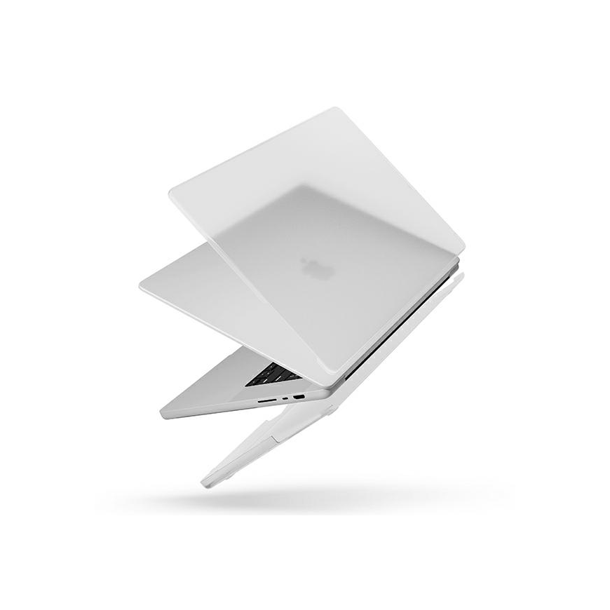 UNIQ etui Claro MacBook Pro 14" (2021) permatomas/dove matte clear – 2