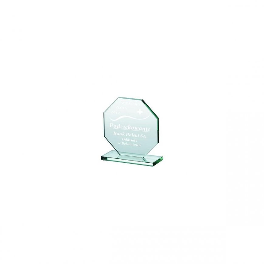 Tryumf Engraved glass trophy – 2