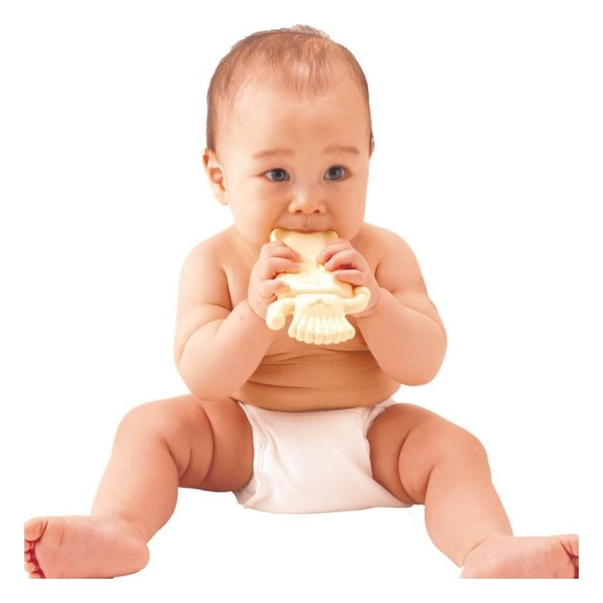 „Brain Builders“ kramtukas „LANKSTUSIS KALMARAS“ 5mėn+ / Sammy Squid Teether – 4