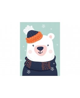 Beldizart Snow bear 15*20 cm WD2538