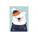 Beldizart Snow bear 15*20 cm WD2538 Beldizart Snow bear 15*20 cm WD2538