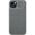 Nillkin Qin Cloth Pro case for iPhone 14 Plus camera protection. Nillkin Qin Cloth Pro case for iPhone 14 Plus camera protection.
