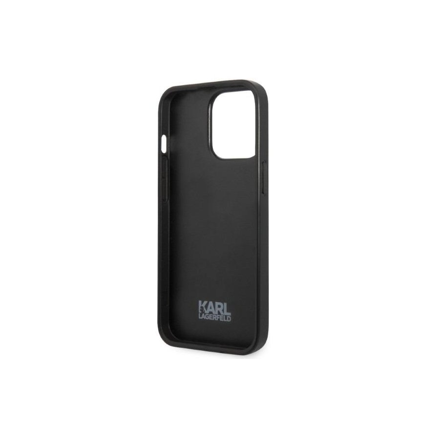 Karl Lagerfeld Case iPhone 13 Pro Max KLHCP13XPMNIKPI Red Hard Case Monogram Iconic Karl – 5