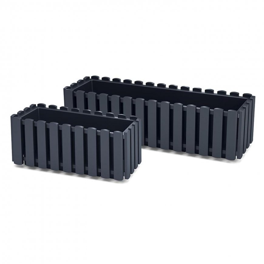 Prosperplast Boardee Fencycase DDEF600 anthracite balcony box – 2