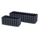 Prosperplast Boardee Fencycase DDEF600 anthracite balcony box Prosperplast Boardee Fencycase DDEF600 anthracite balcony box