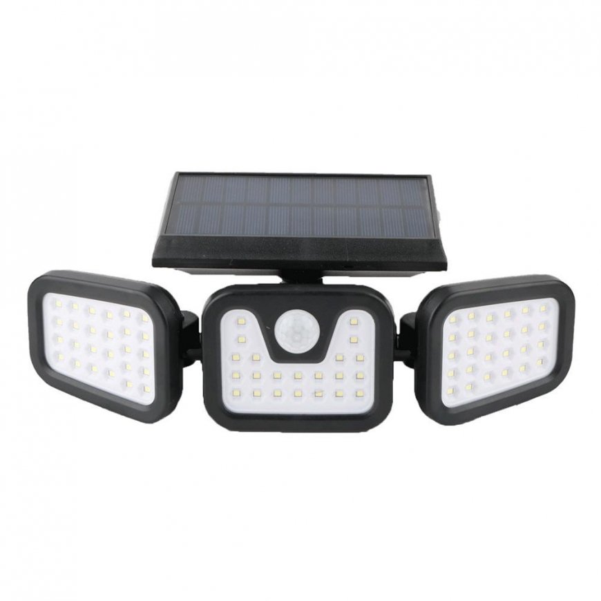 Oem SUNARI solar lamp LED FLS-03 74*SMD PIR 8W 600lm 6000K 2400mAh Li-Ion Forever Light – 2
