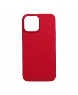 Dėklas DefaultBrand Mercury MagSafe silikoninis iPhone 14 6,1" raudona/raudona