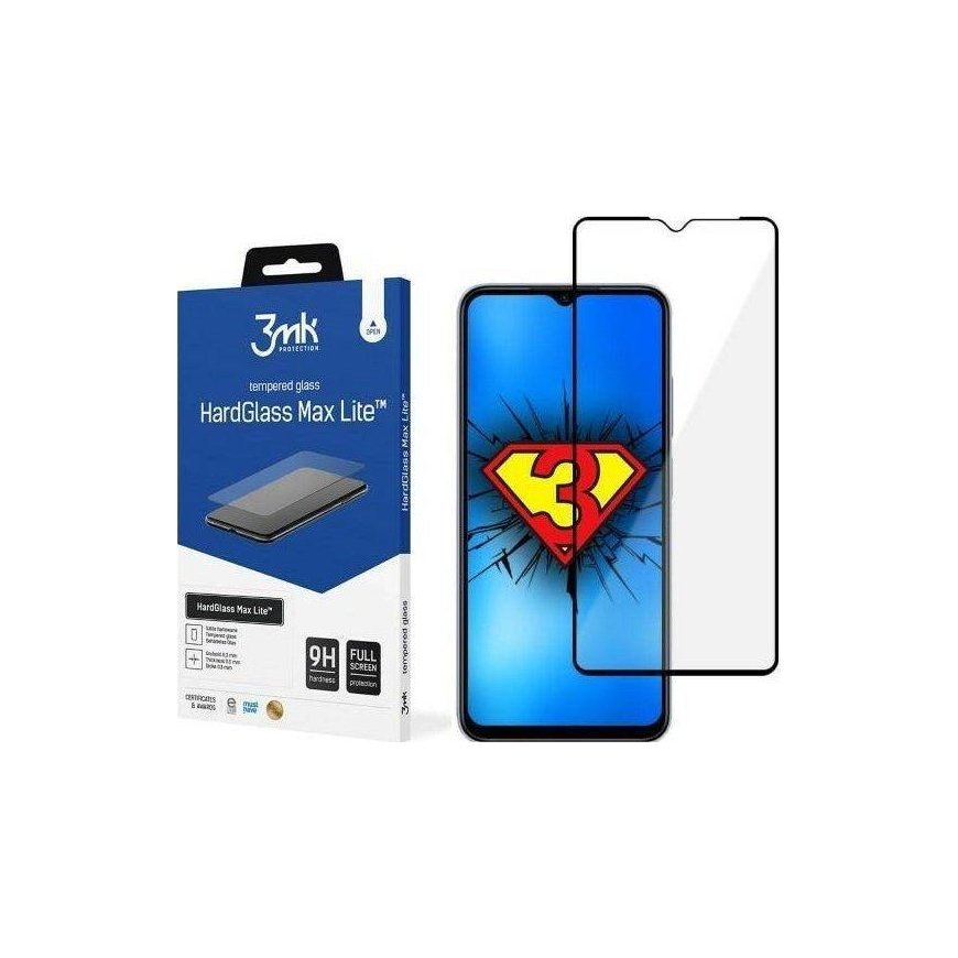 3MK Grūdintas stiklas 3MK HardGlass Max Lite Xiaomi Redmi Note 11R juoda – 2