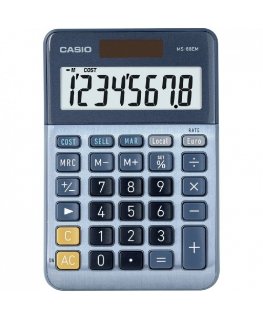 Casio MS-88EM calculator Desktop Display Blue
