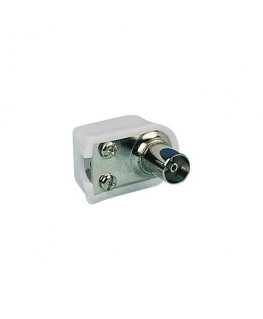 9,5 mm turustaja Jack, valge PVC, nikkel SAV 127 000