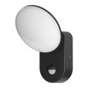 Wall lamp Orno RIOLIT LED 15W, garden lamp with motion sensor, 1100lm, IP65, 4000K, black Wall lamp Orno RIOLIT LED 15W, garden lamp with motion sensor, 1100lm, IP65, 4000K, black