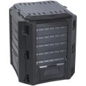 PROSPERPLAST compost bin 380L Black 82 x 72 x 72cm