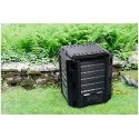 PROSPERPLAST compost bin 380L Black 82 x 72 x 72cm