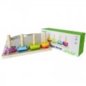 Tooky Toys TOOKY TOY Formų rūšiuotojas su spalvotais Montessori blokeliais Tooky Toys TOOKY TOY Formų rūšiuotojas su spalvotais Montessori blokeliais