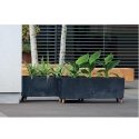 Vazonas Prosperplast URBI CASE BETON EFFECT N, CEN-81337, antracito spalvos