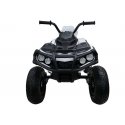 Lean Cars Quad Bike on Battery BDM0906 Inflatable Wheels White