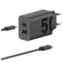 Motorola TurboPower Travel Charger 50W Duo USB-C + USB-A w| USB-C cable Motorola TurboPower Travel Charger 50W Duo USB-C + USB-A w| USB-C cable