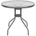 Saska Garden Garden furniture set, table, 4 chairs and dark gray umbrella Saska Garden Garden furniture set, table, 4 chairs and dark gray umbrella