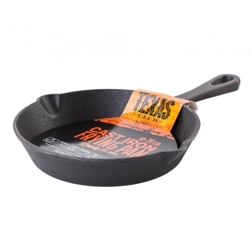 Texas Club Cast iron pan, 20 cm – 3