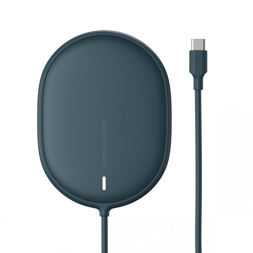 Baseus Wireless wireless magnetic charger iPhone 12 15W - Blue