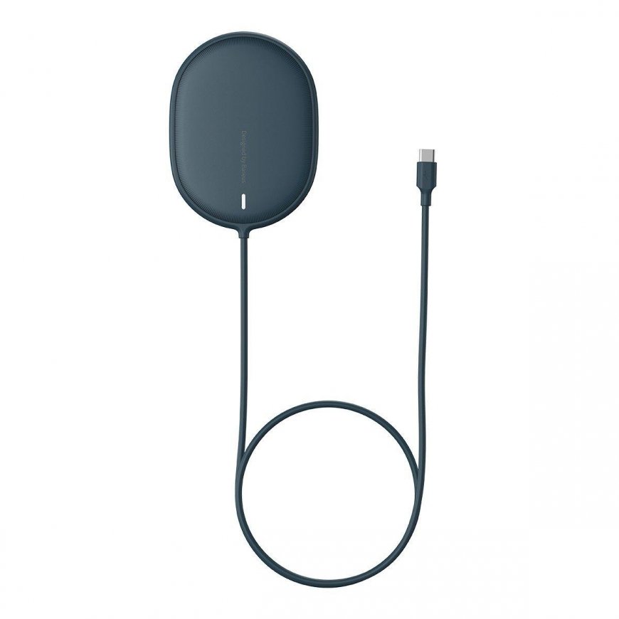 Baseus Belaidis belaidis magnetinis įkroviklis iPhone 12 15W - Mėlynas – 2
